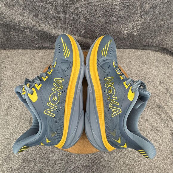 NOKA Shoes Mens Size 10.5 Blue Yellow Athletic Running Road Trainer Lightweight - Picture 6 of 10